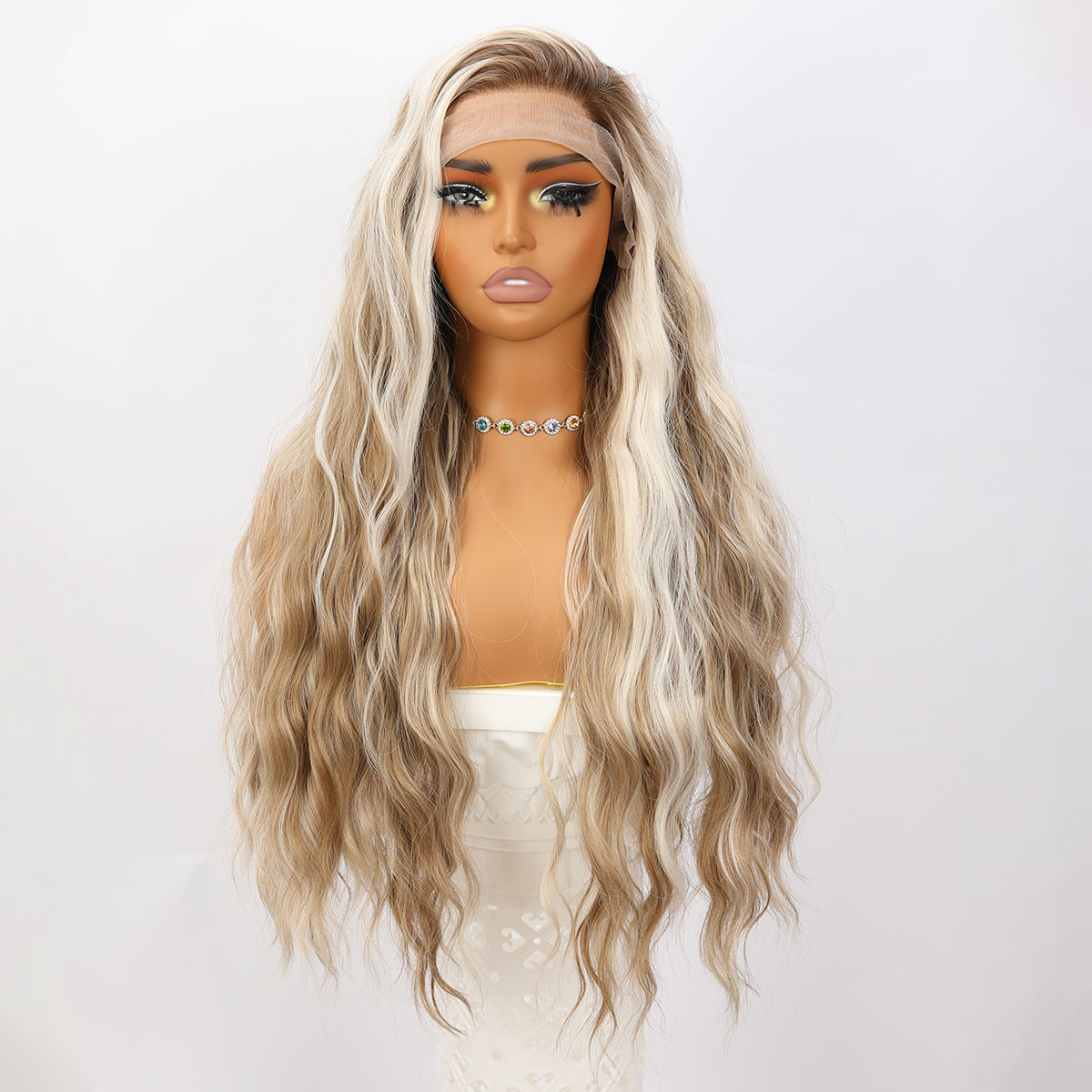 Brown Blonde Wig