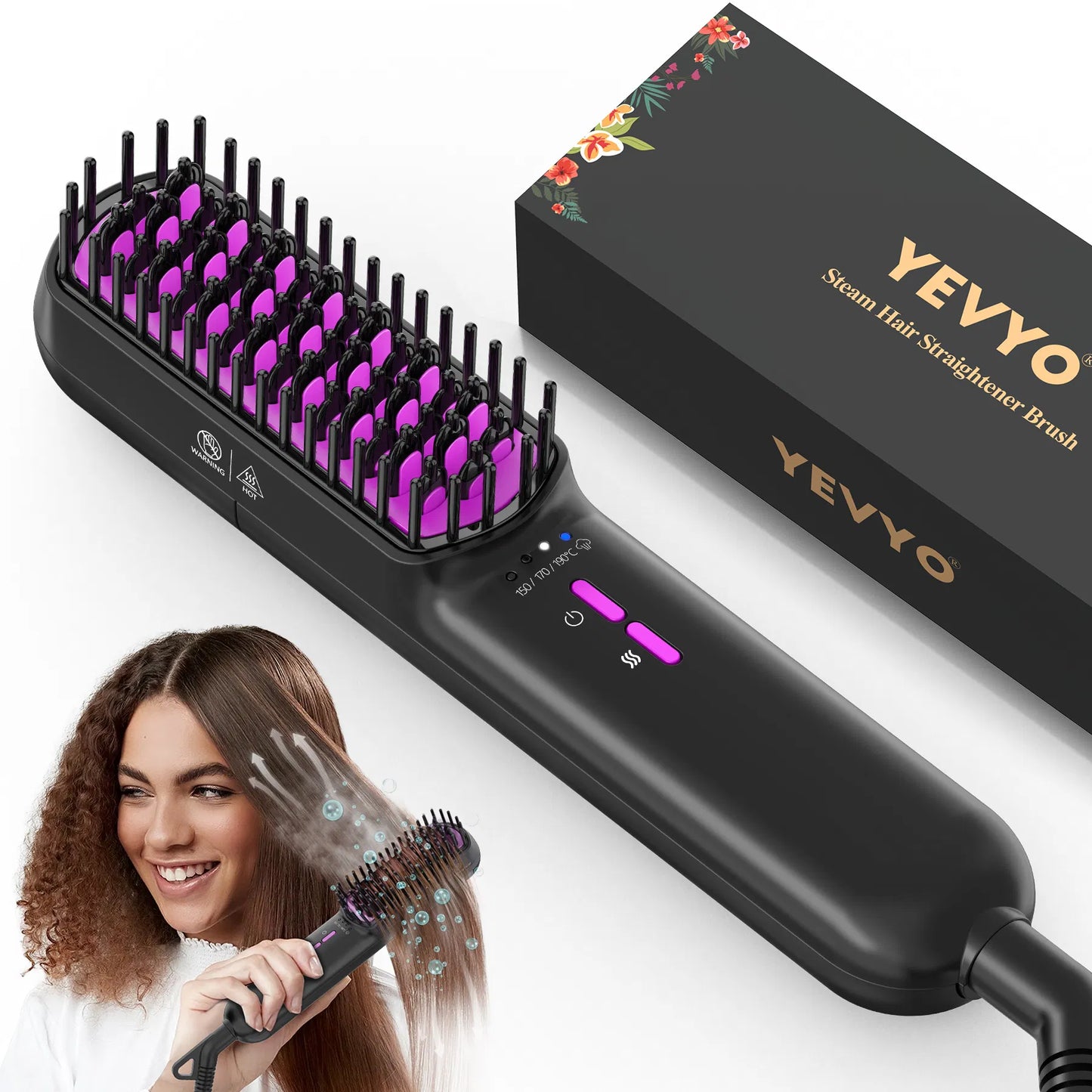 Hair Straightener Brush