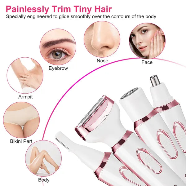 Female Hair Trimmer & Face Shaver