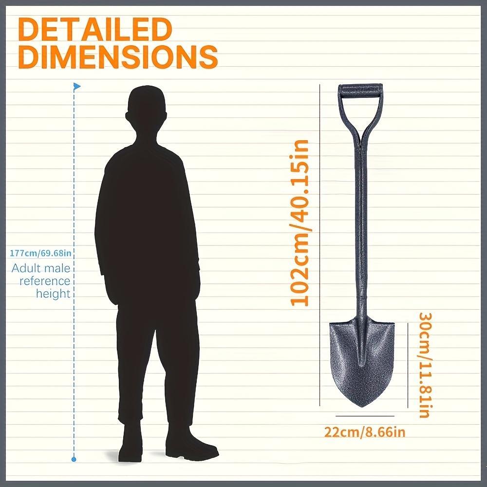 Large Carbon Steel Shovel