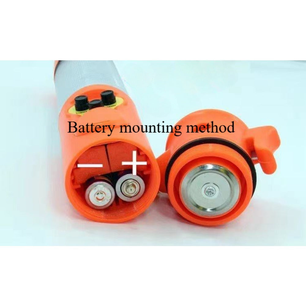 Red&Yellow Safety Flashlight