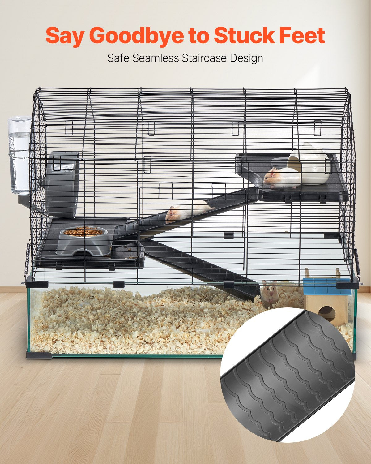 Wire Hamster Cage Habitat
