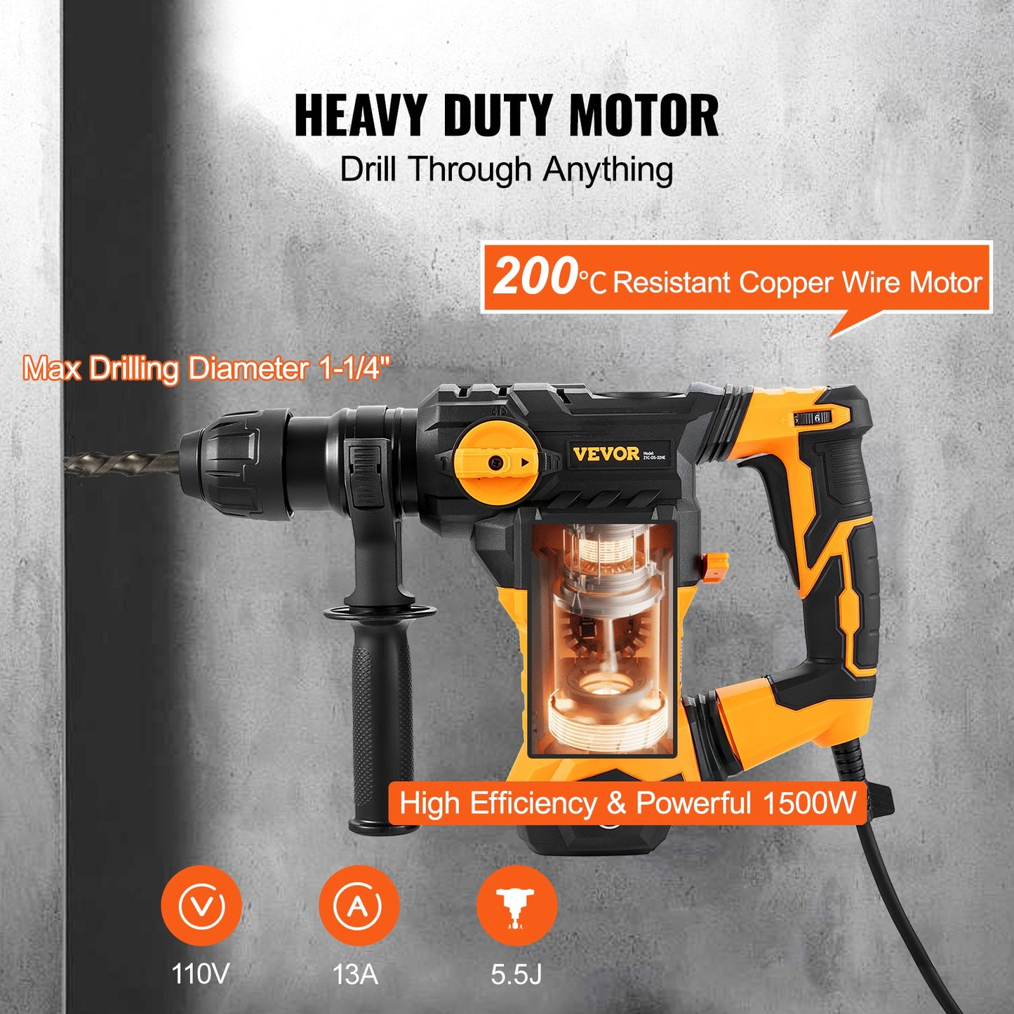 Rotary Hammer Drill