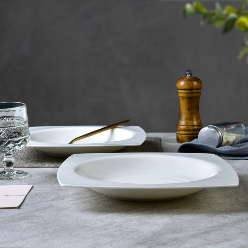 Square Salad Plate - 6Pcs