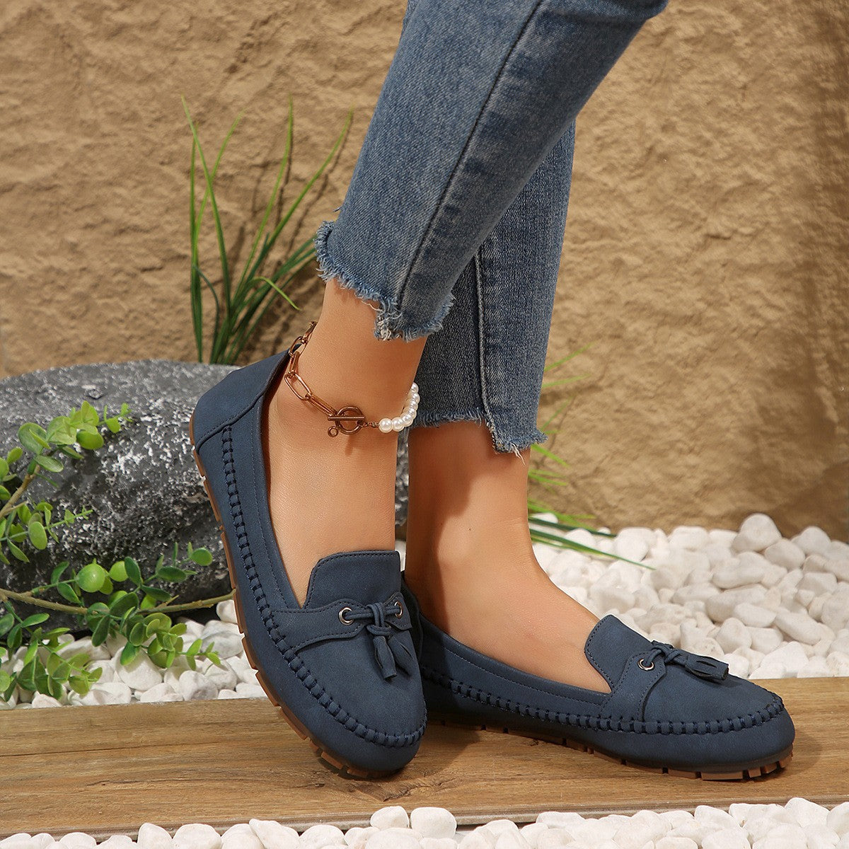 Round Head Loafers