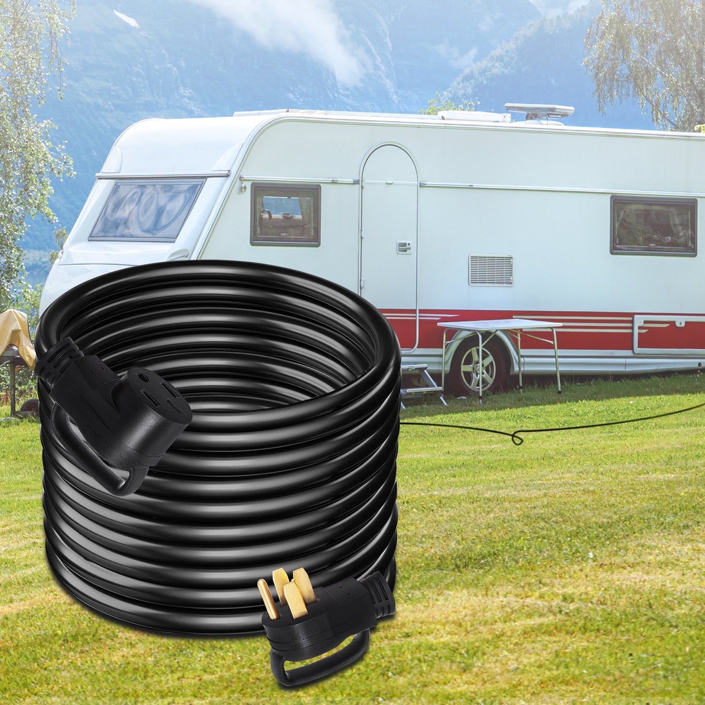 25Ft 50 Amp RV Extension Cord