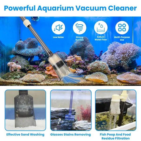 Electric Aquarium Gravel Cleaner