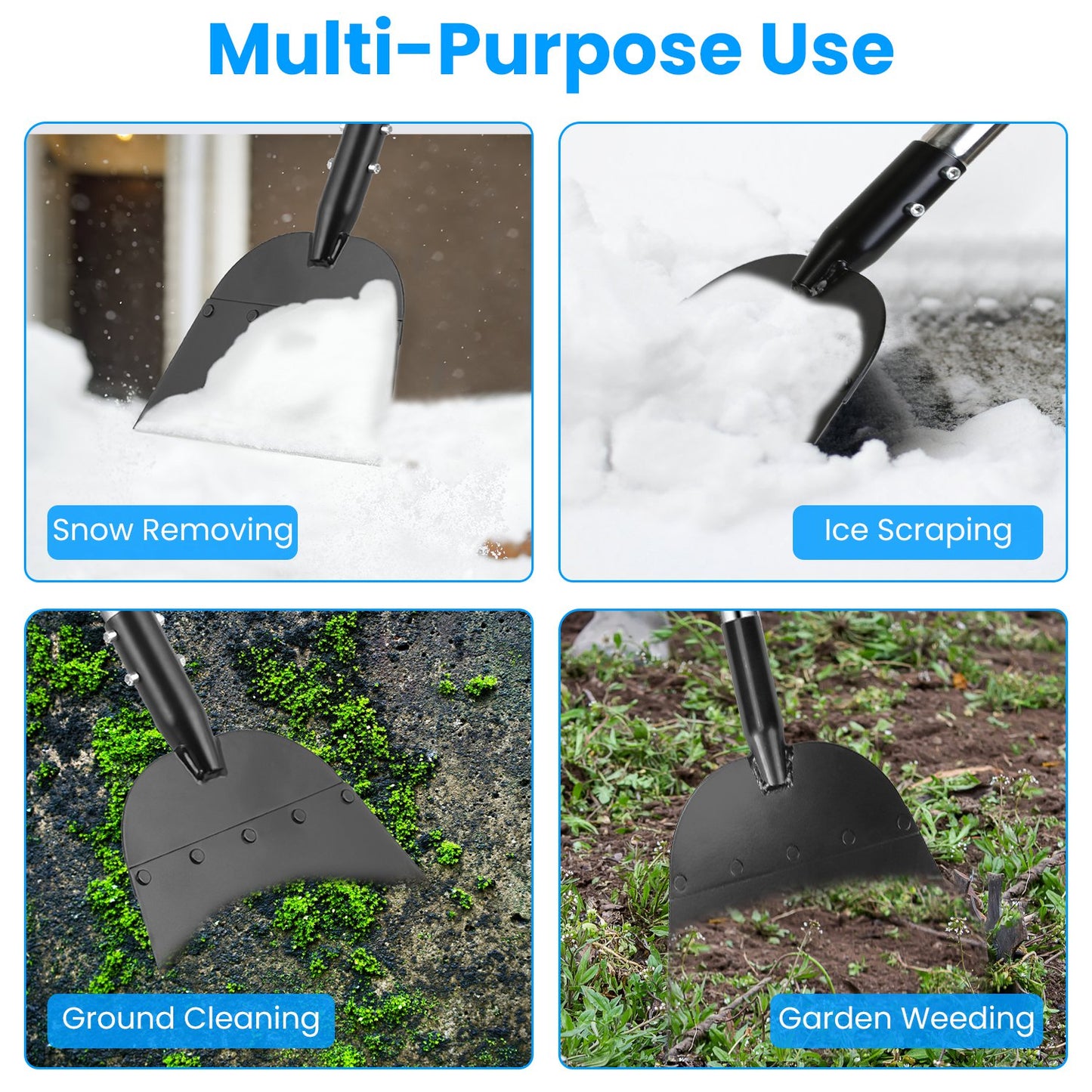 Flat Snow Shovel