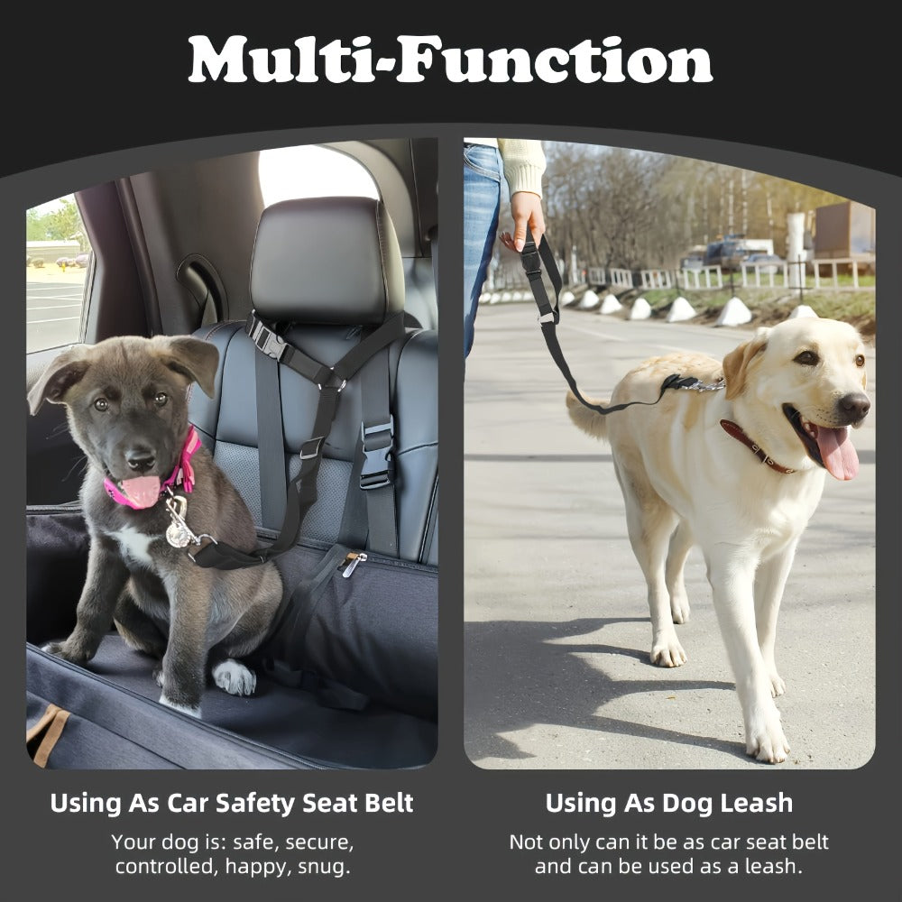 Dog Car Safety Leash - 2pcs