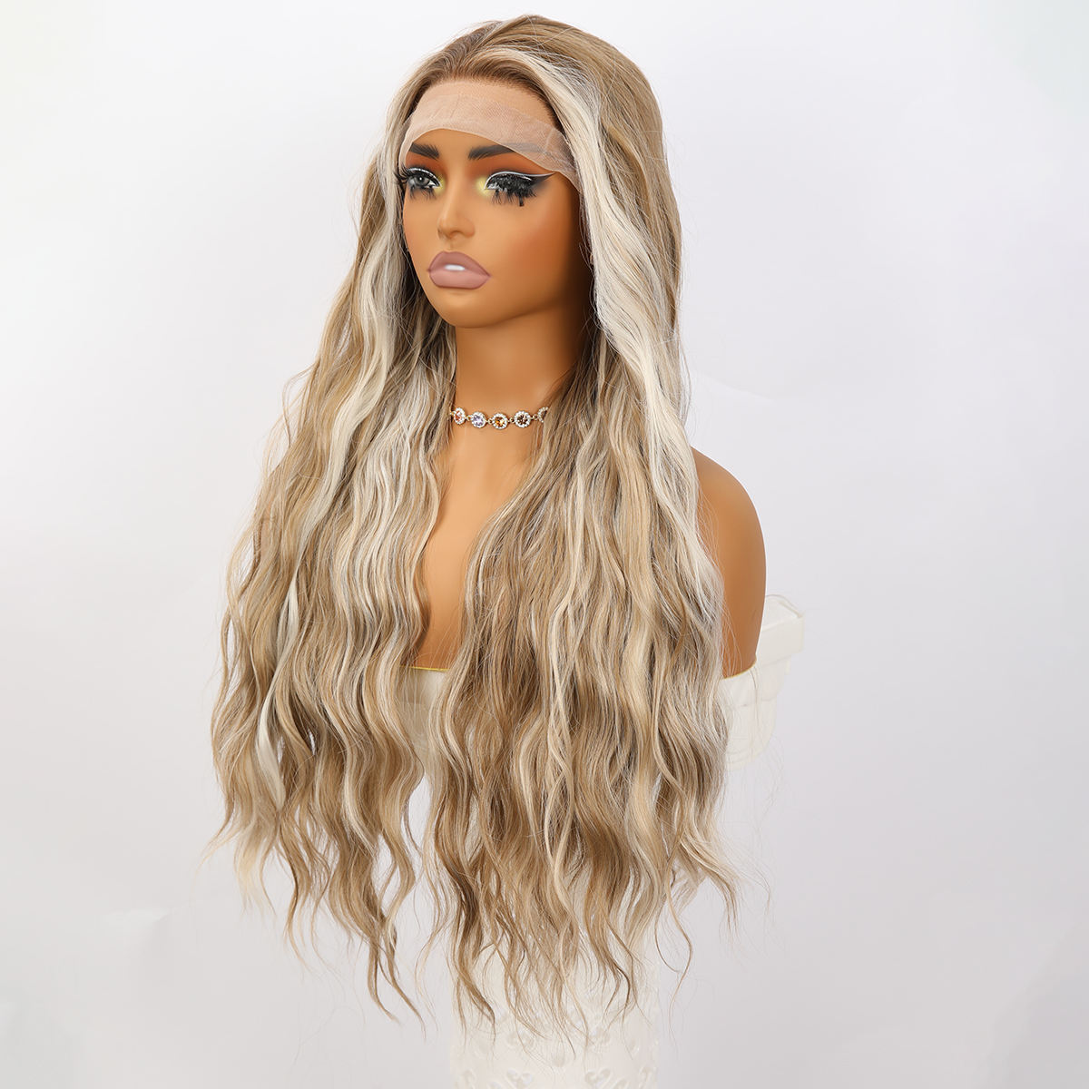 Brown Blonde Wig
