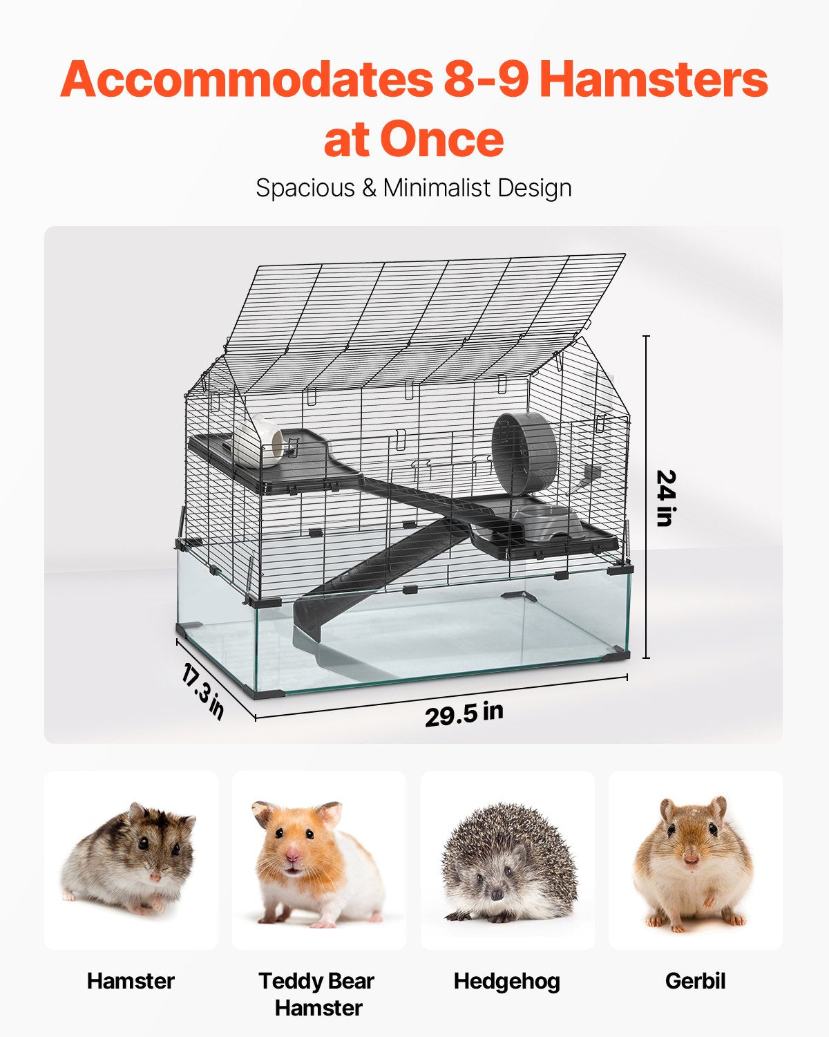 Wire Hamster Cage Habitat