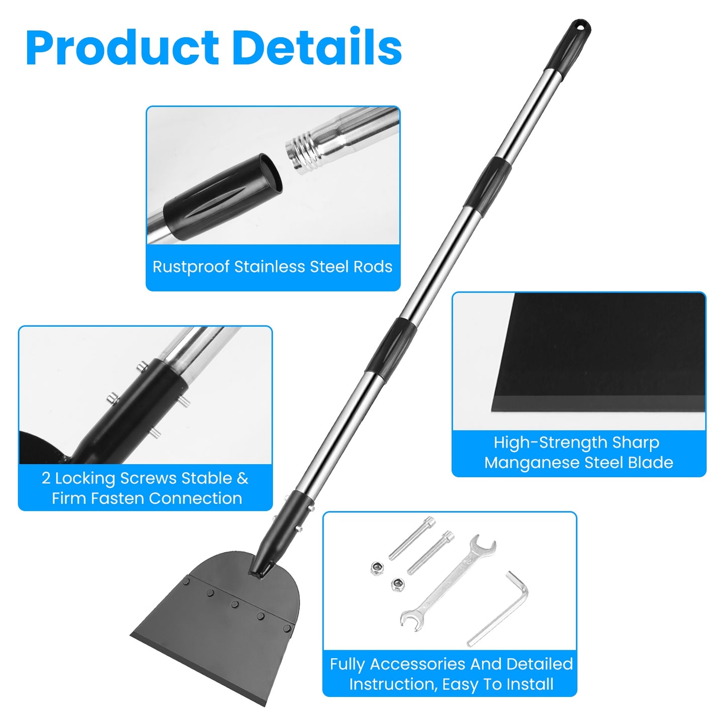 Flat Snow Shovel