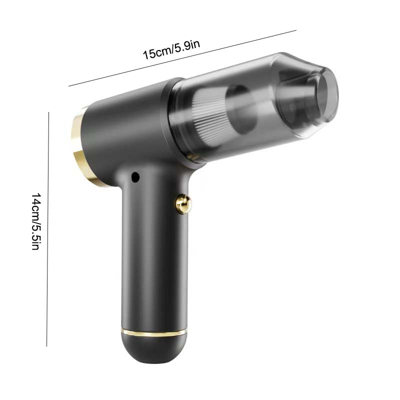 Multi-nozzle Handheld Car Vacuum Cleaner.