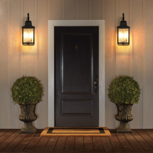 Large Outdoor Glass Wall Light