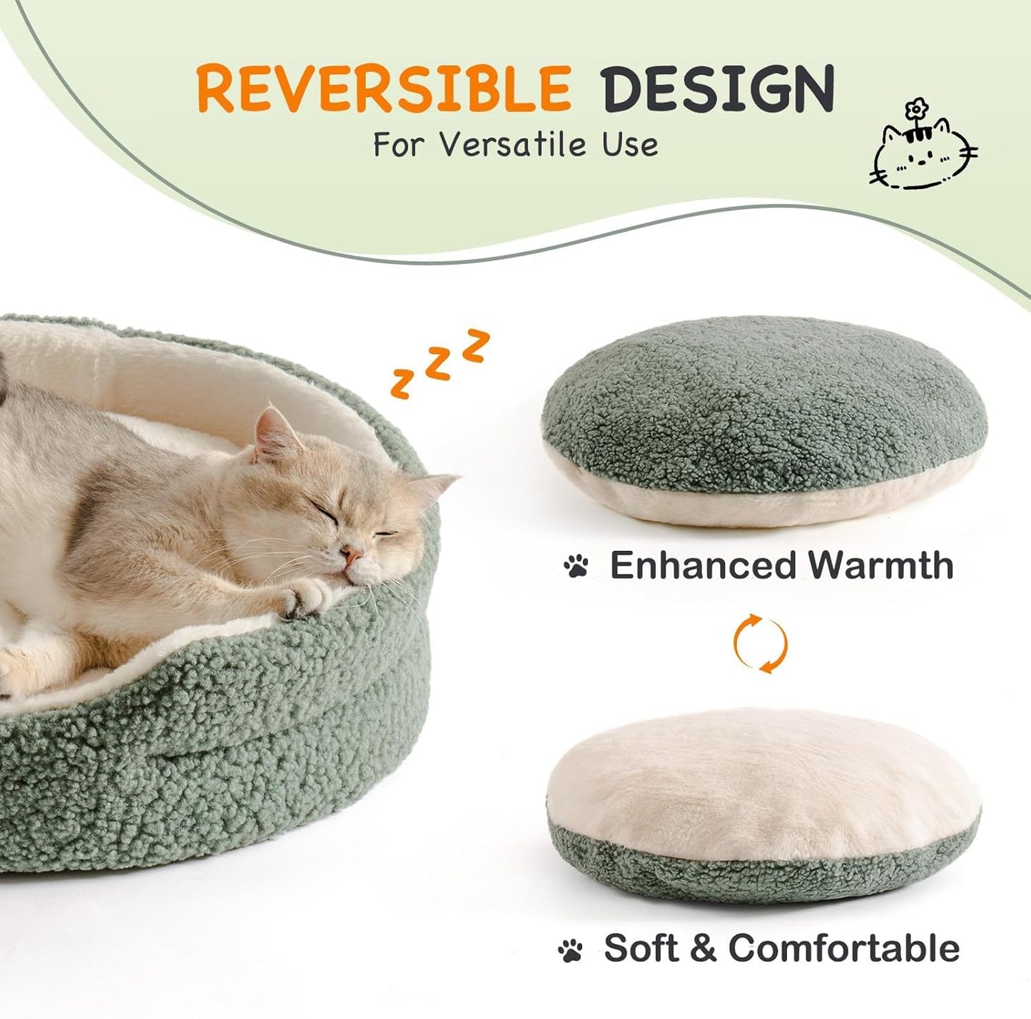 23x23x7 Washable Pet Bed