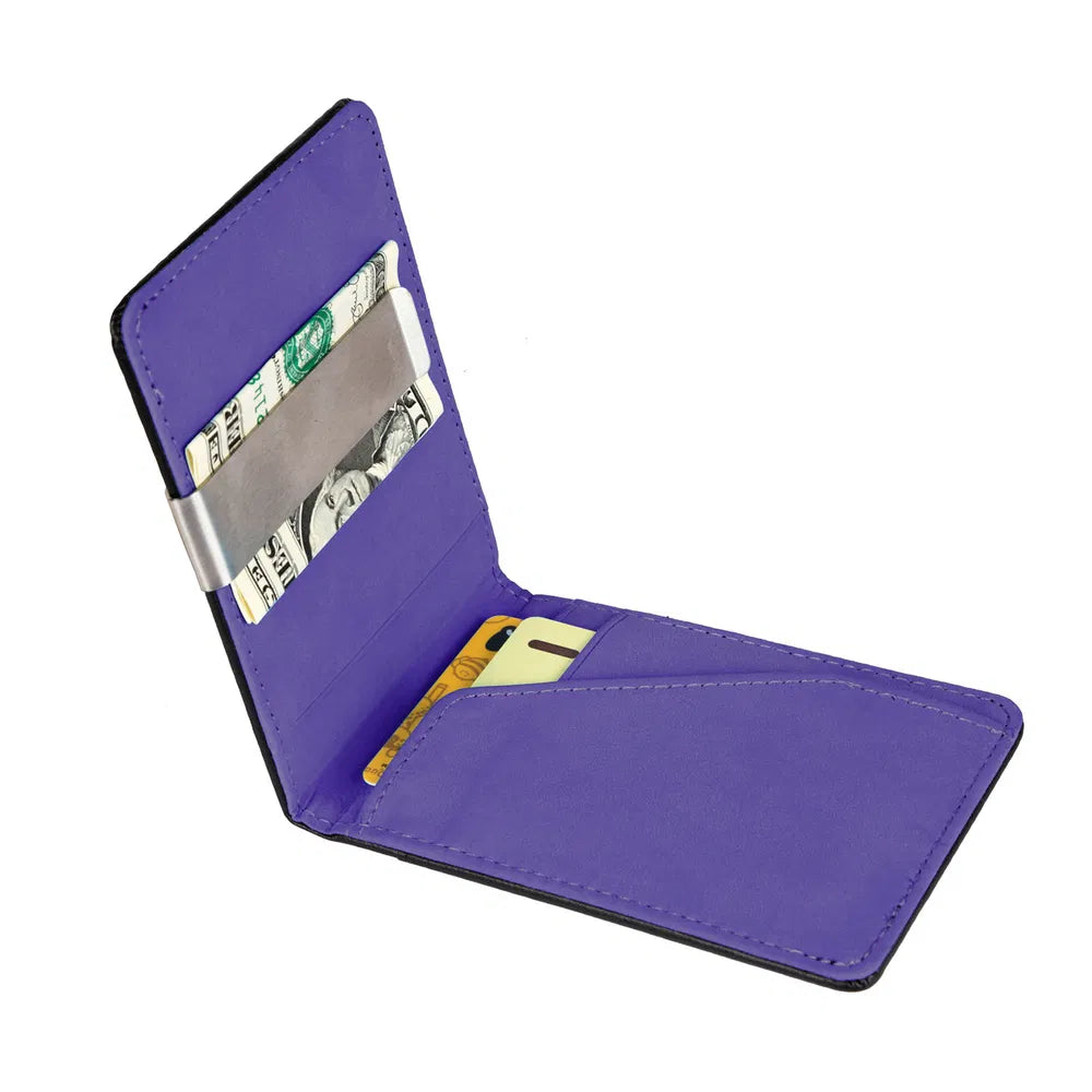 Credit Card Holder With Money Clip