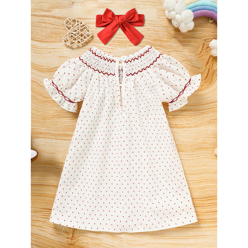 Girl's Short Sleeve Dress