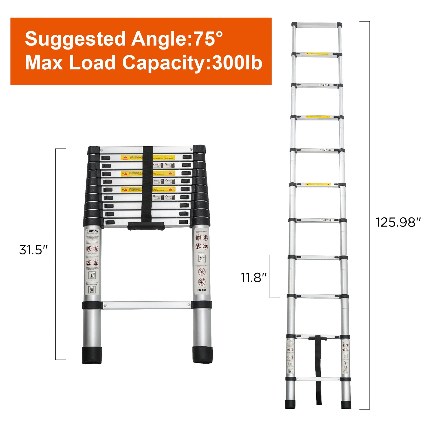 Aluminum Telescoping Ladder