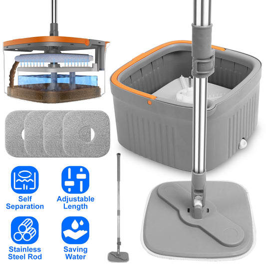 Spin Mop And Bucket