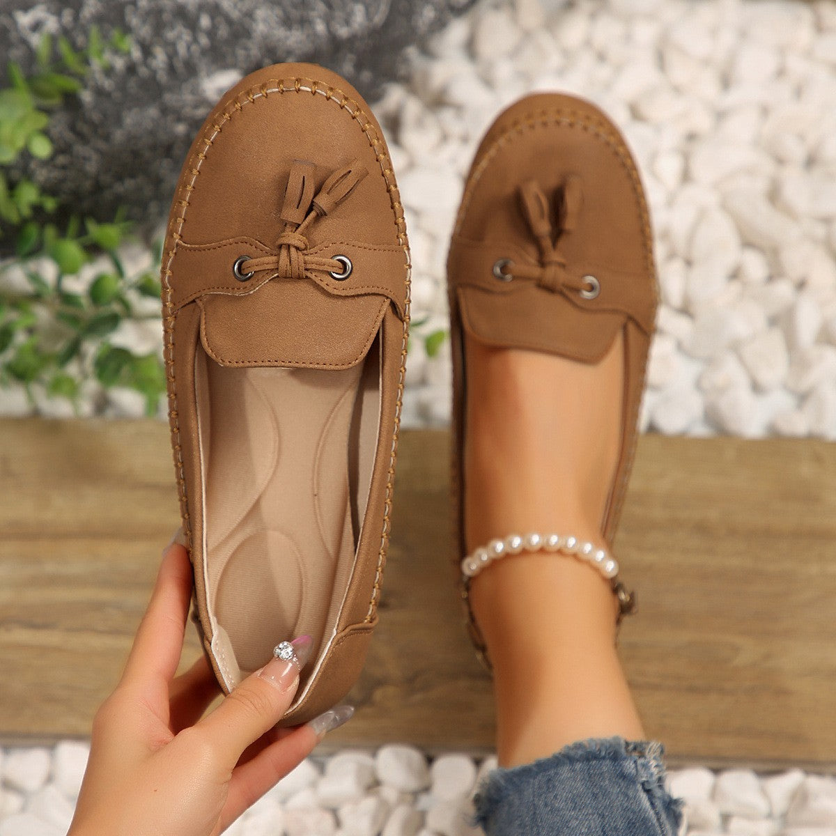 Round Head Loafers
