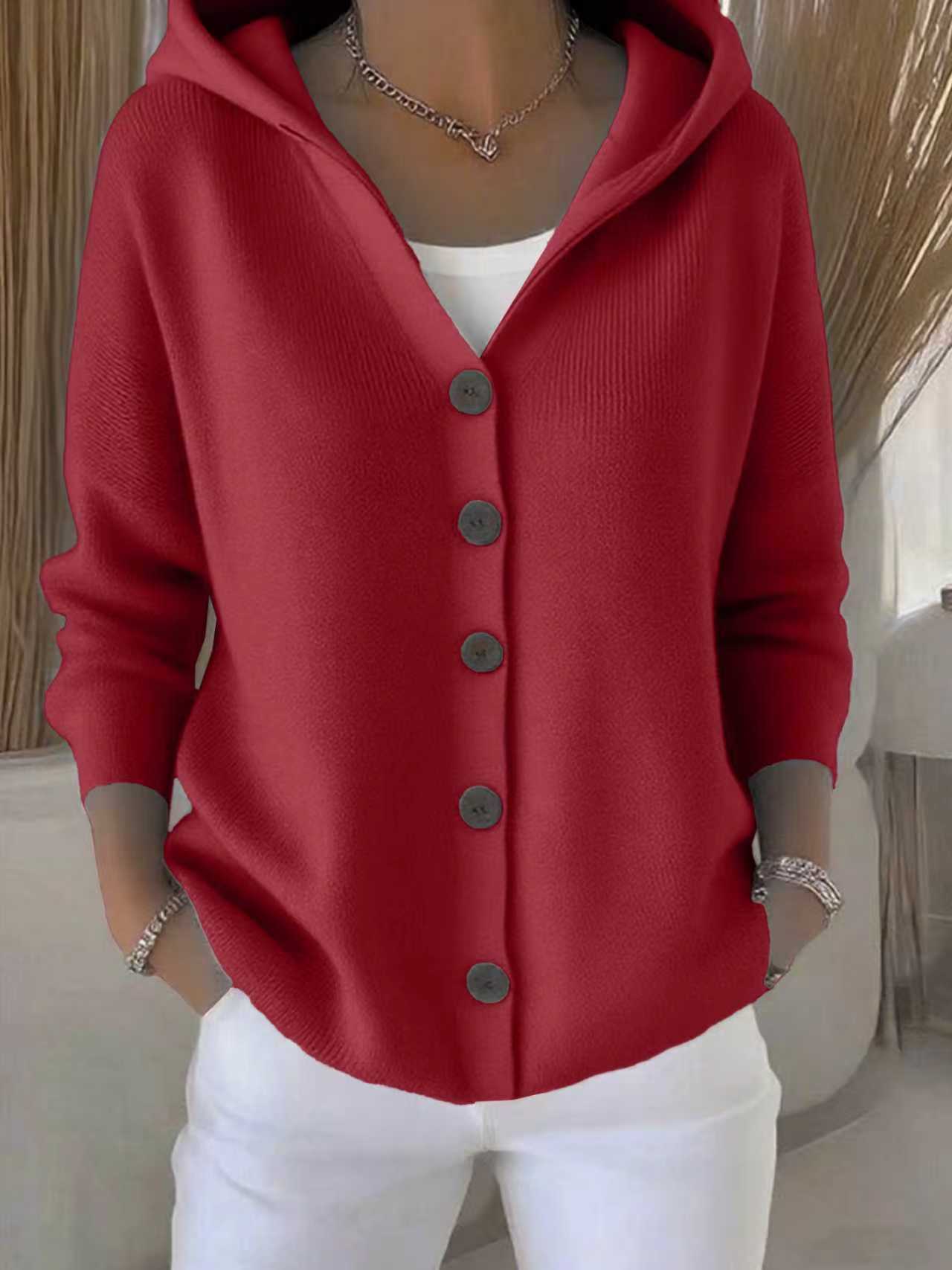 Button Knitted Cardigan