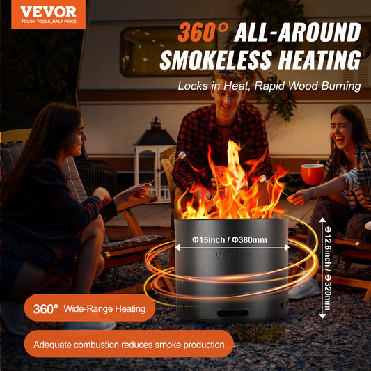 Smokeless Fire Pit Stove