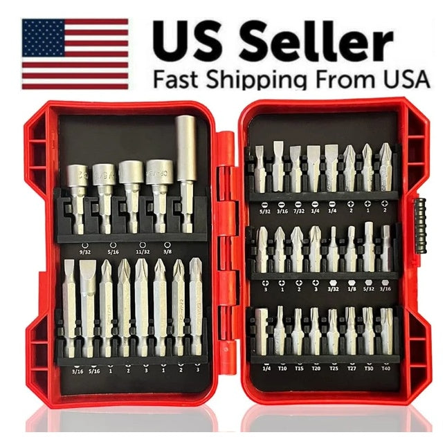 37 Piece Impact Screwdriver Bit