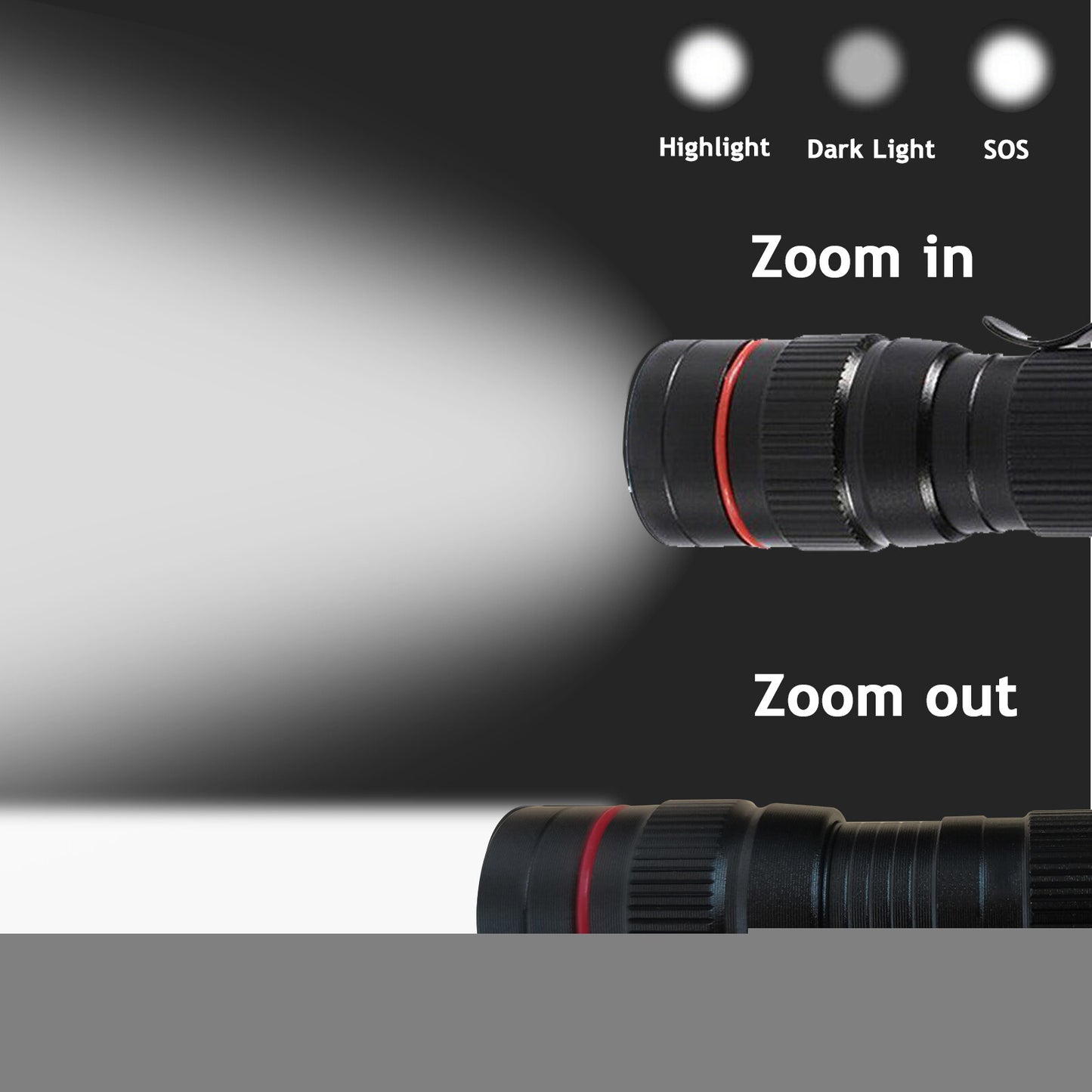 LED Tactical Flashlight