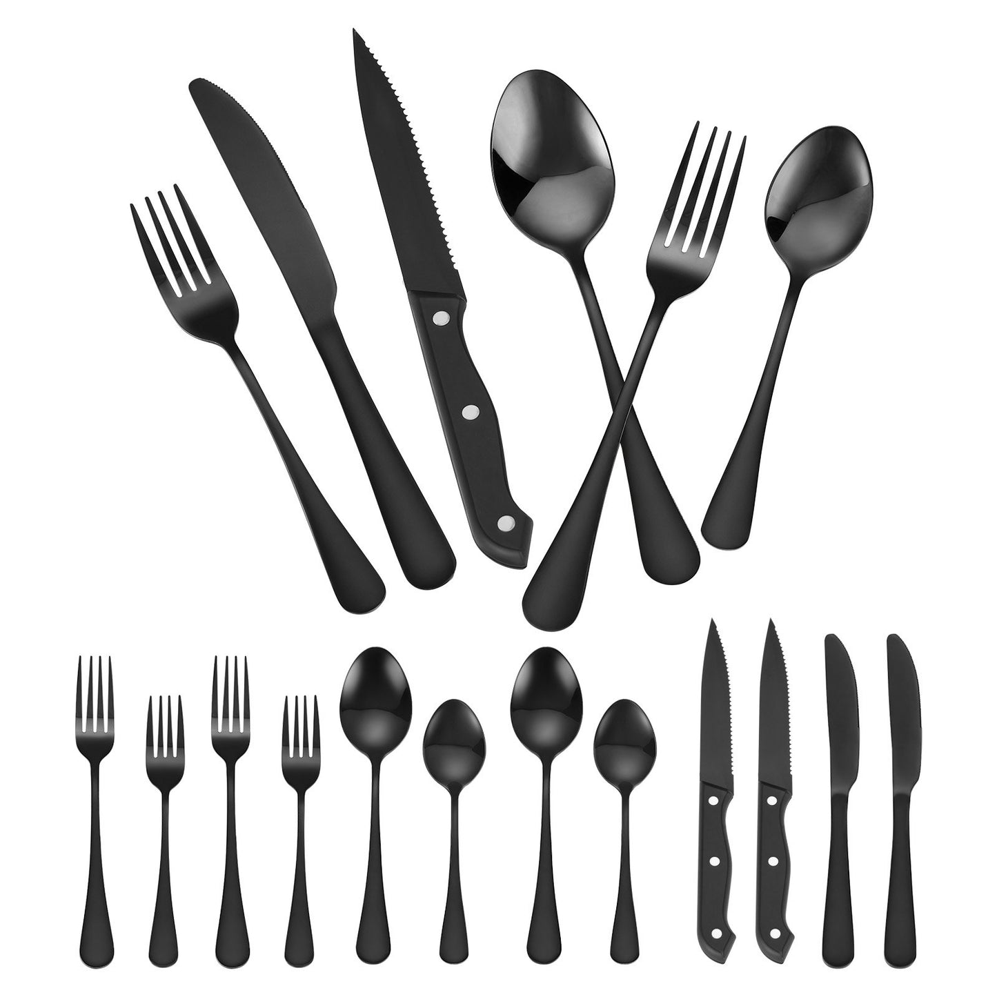 48-Piece Silverware Cutlery Set
