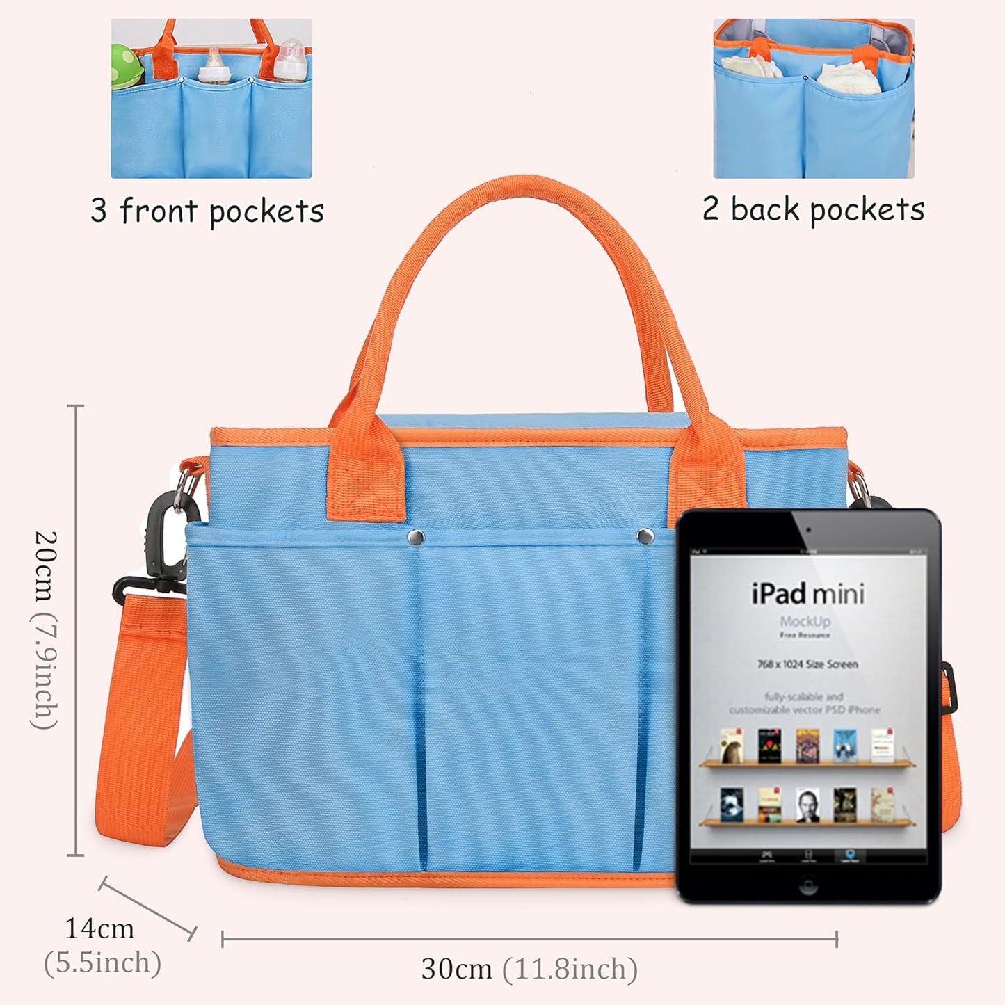 Diaper Bag - Blue