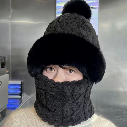 Head and Neck Fleece-lined Hat