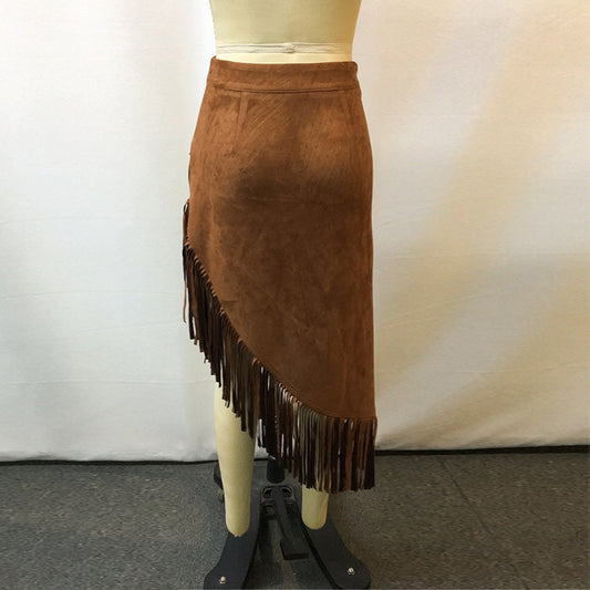 Retro Fringe Skirt