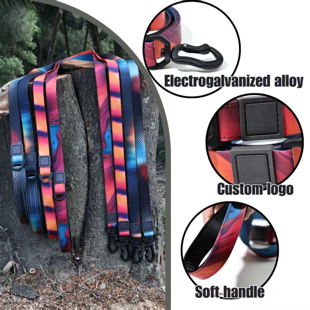 Heat Transfer Rubberized Waterproof Leash