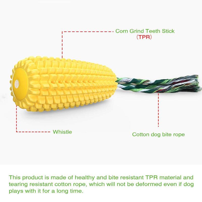 Dog Chew Toy Corn