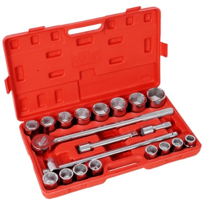 4 Drive Socket Set - 21 Pcs