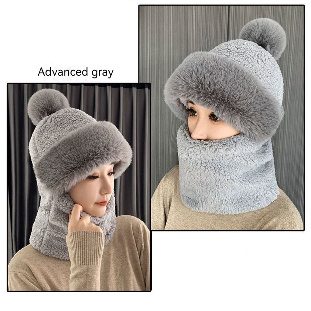 Head and Neck Fleece-lined Hat