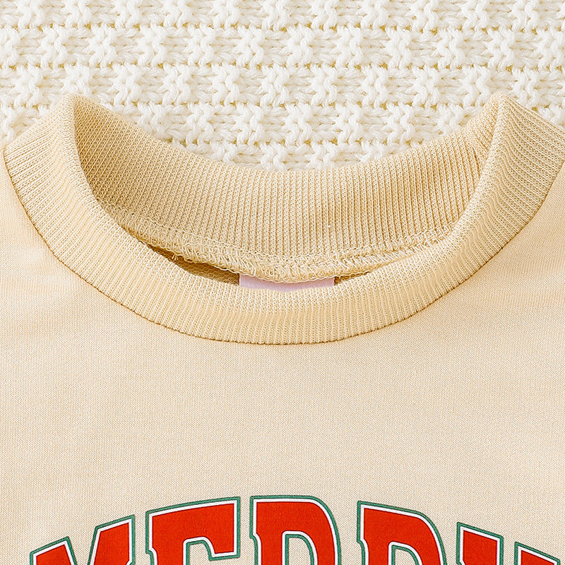 Baby Girls Long Sleeve Sweatshirt & Pants Set