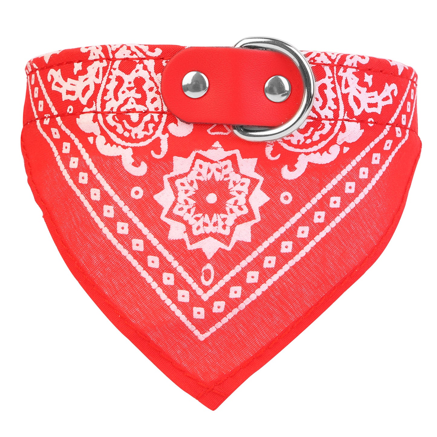 Bandana Leather Collar