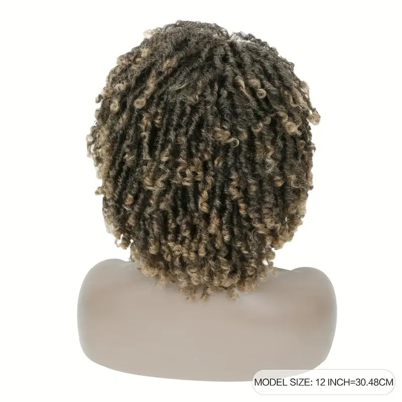 African Curly Wig