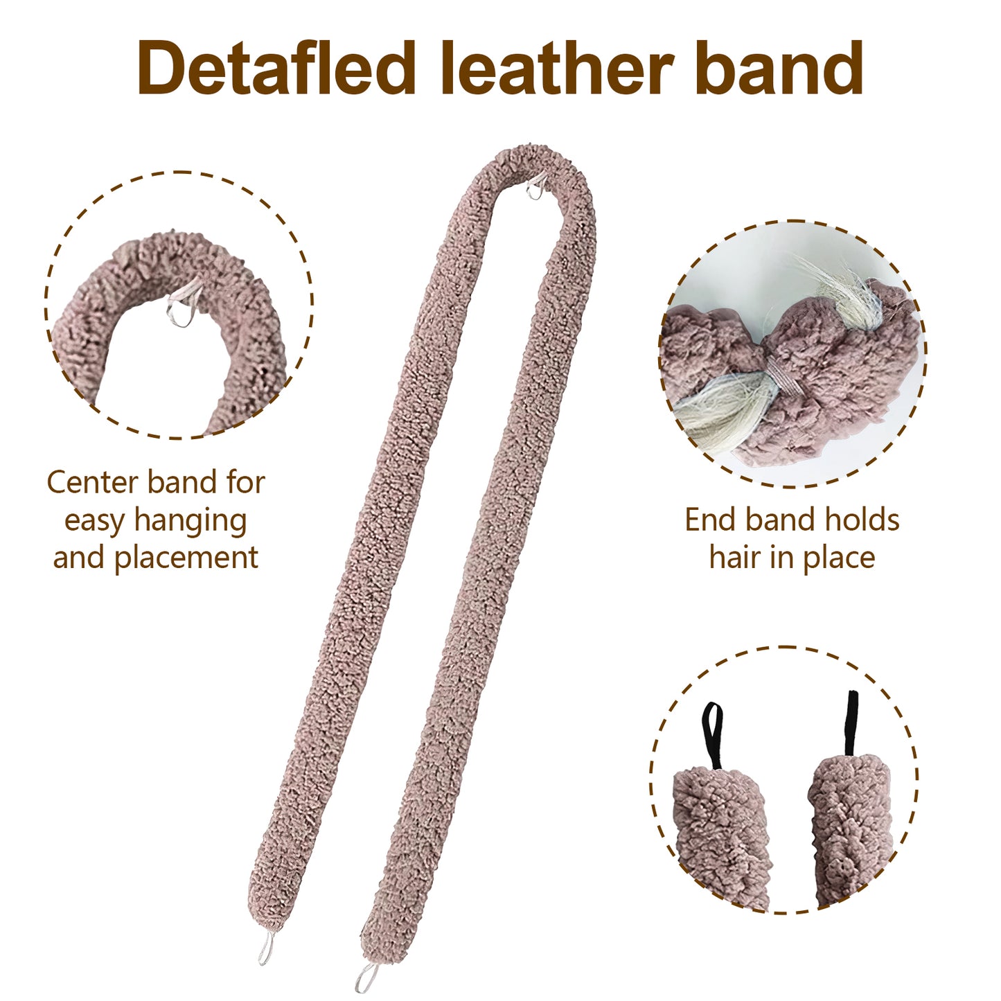 Satin Heatless Hair Curler