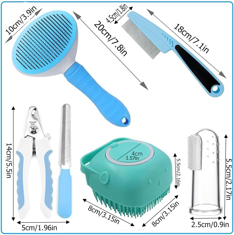 Pet Grooming Kit - 7pc