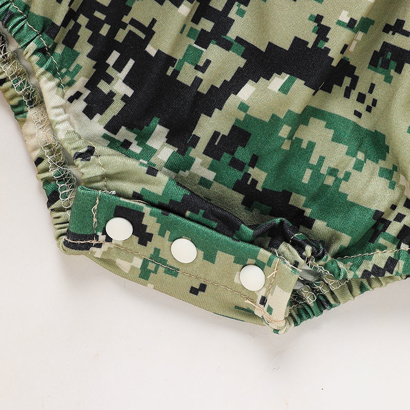 Baby Girl Sleeveless Romper