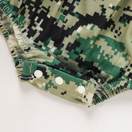 Baby Girl Sleeveless Romper