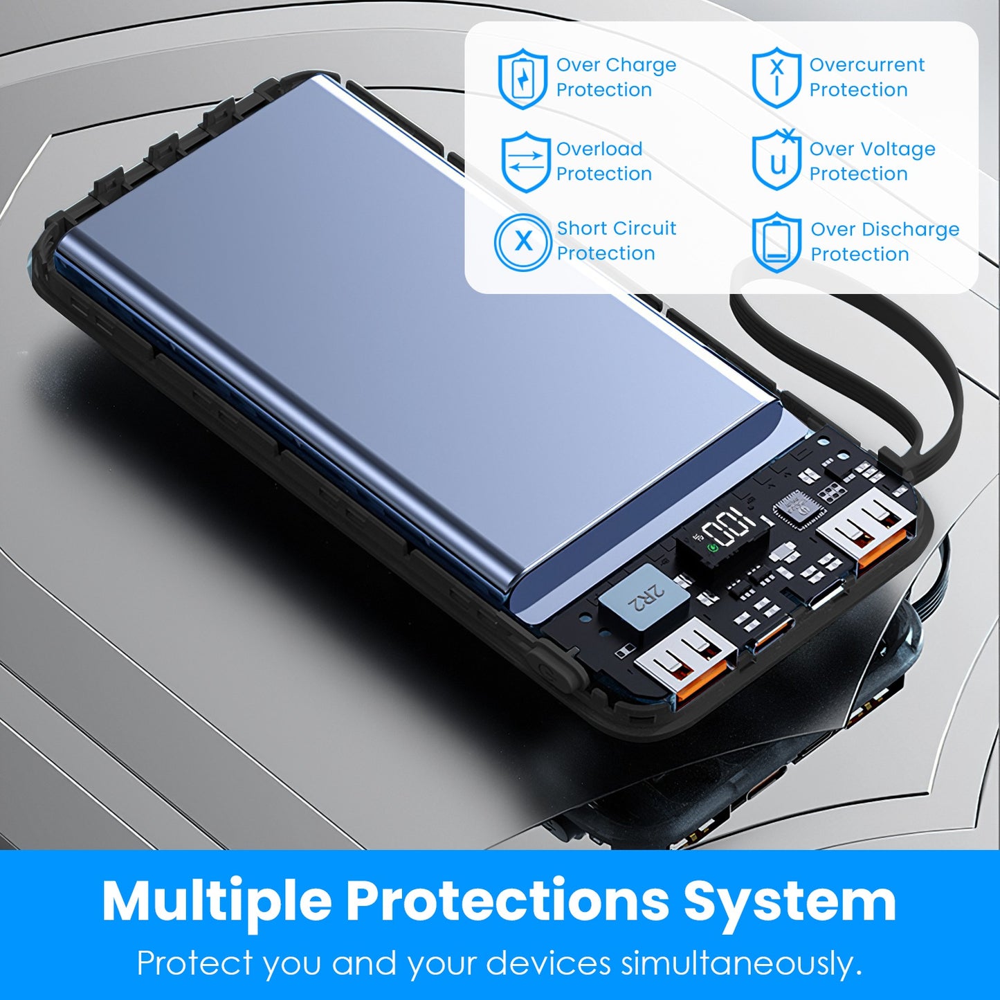 Fast Charging Power Bank 20000mAh