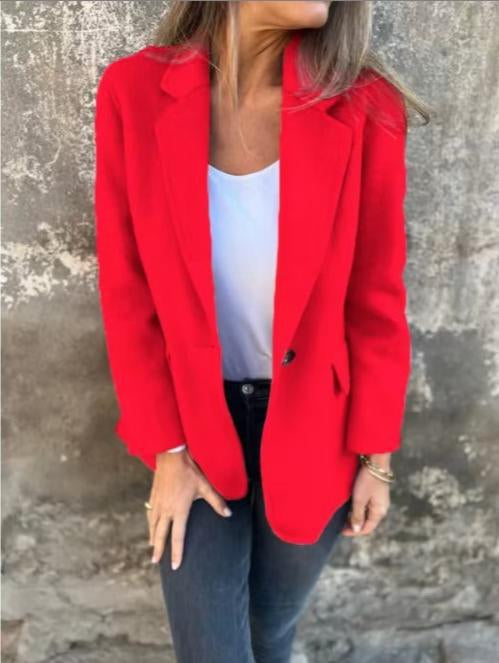 Lapel Short Blazer
